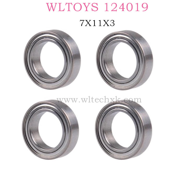 WLTOYS 124019 RC Car Parts 0094 Rolling bearing 7X11X3