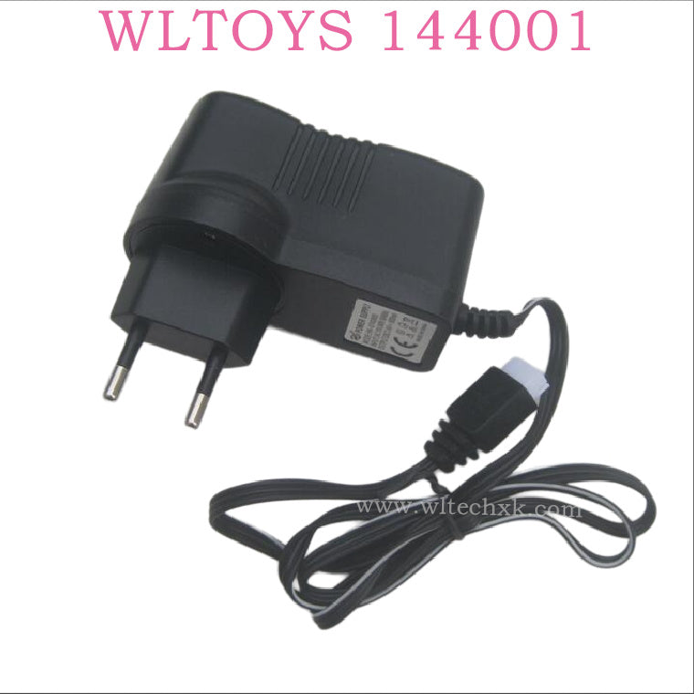 Original parts of WLTOYS 144001 RC Car 0124 Charger EU-PLUG