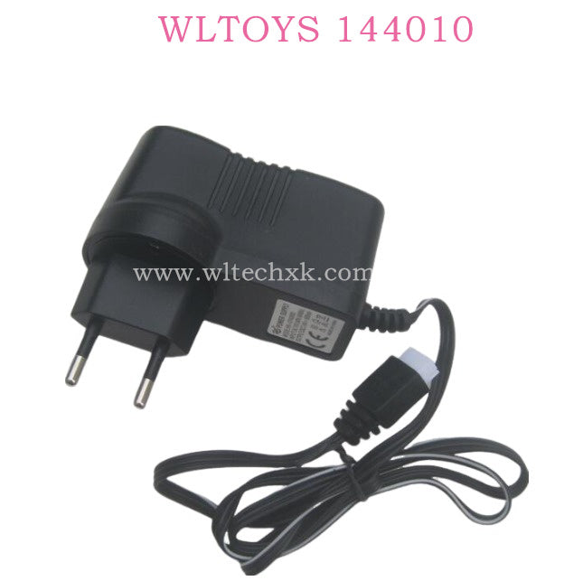 WLTOYS 144010 RC Car Original Parts 0124 Charger EU-PLUG