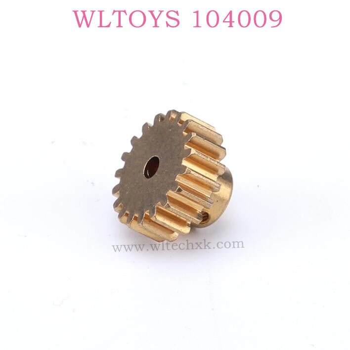 WLTOYS 104009 1/10 4WD RC Car 19T Motor Gear 0297 Original parts