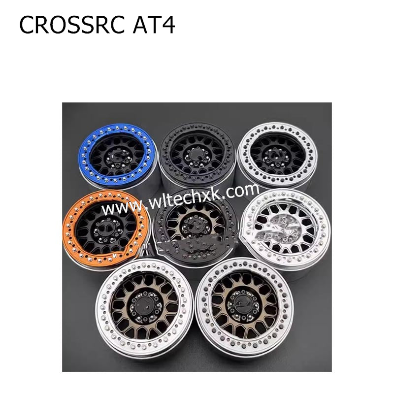 CROSSRC AT4 Parts 1.9 inch KMC Metal Wheel Hub SCX10
