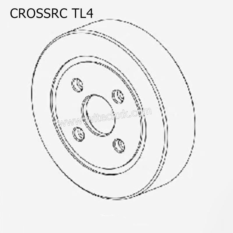 CROSSRC TL4 Parts Front Wheel Counterweight Upgrade CS-97401403