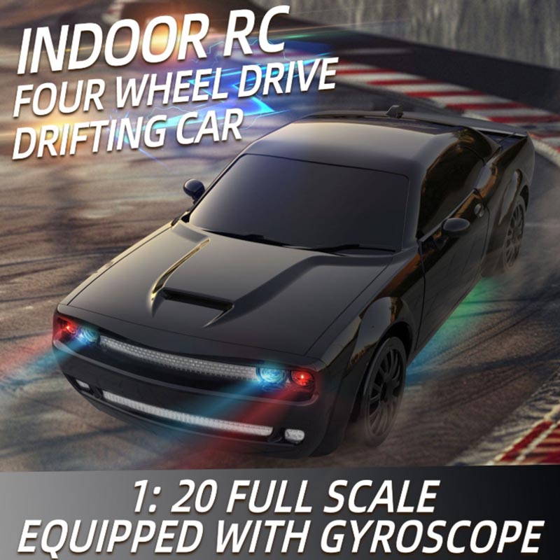 FAYEE FQD10 1/20 2.4G 4WD Servo Gyroscope Drift Remote Control Car-1