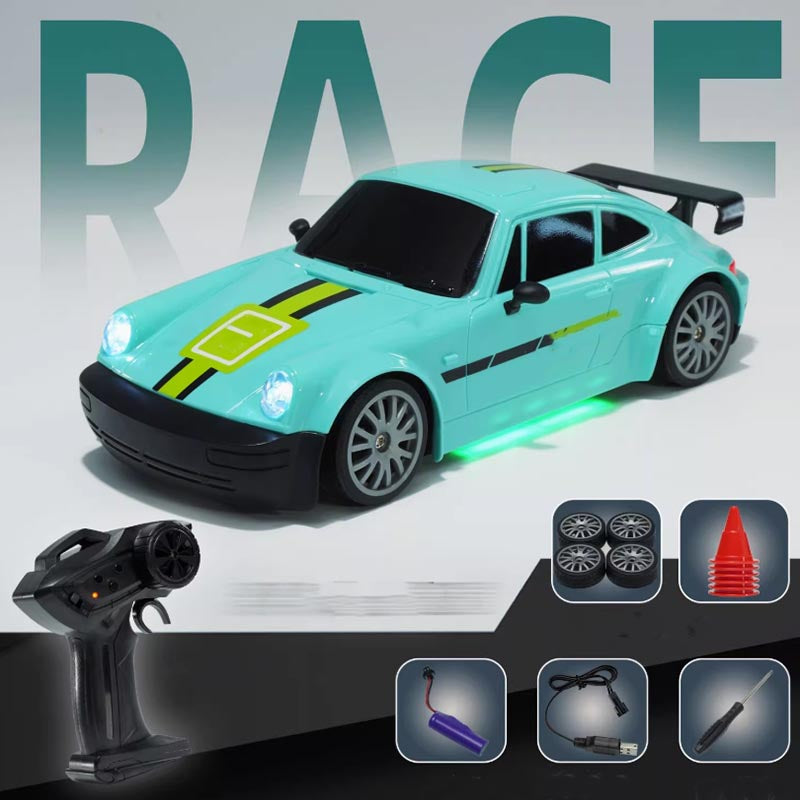 FAYEE FQD13 RC Drift Car New With Lights blue green