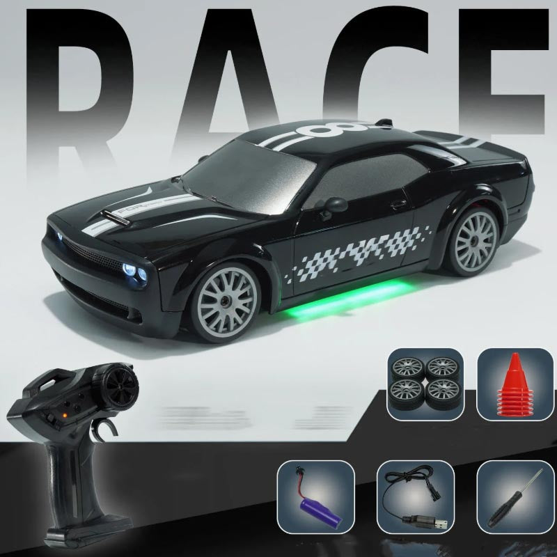 FAYEE FQD15 4WD Drift Remote Control Car GTR High Speed Racing Car Toy black