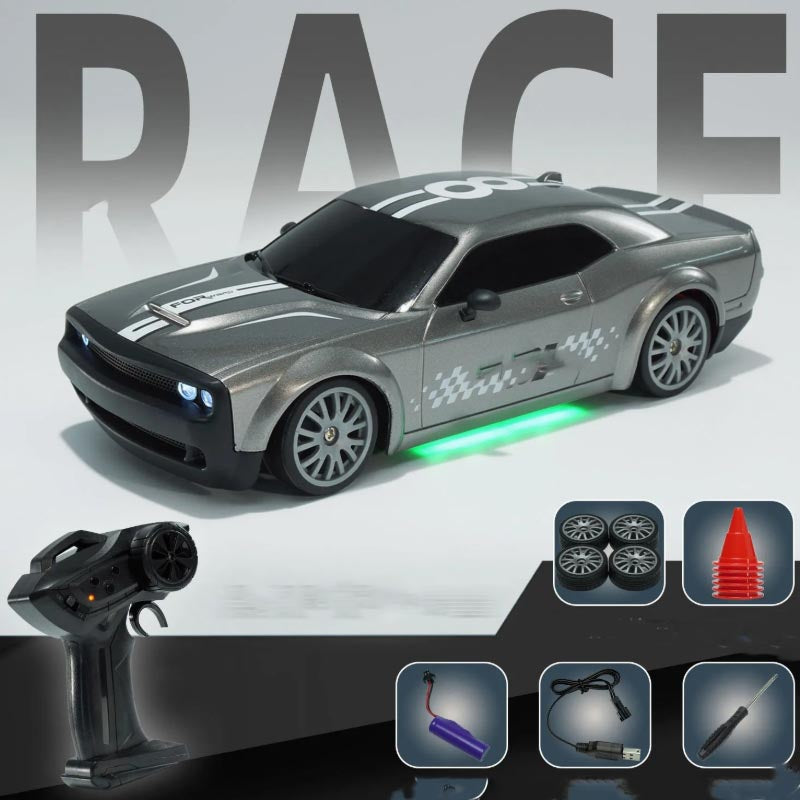 FAYEE FQD15 4WD Drift Remote Control Car GTR High Speed Racing Car Toy silver