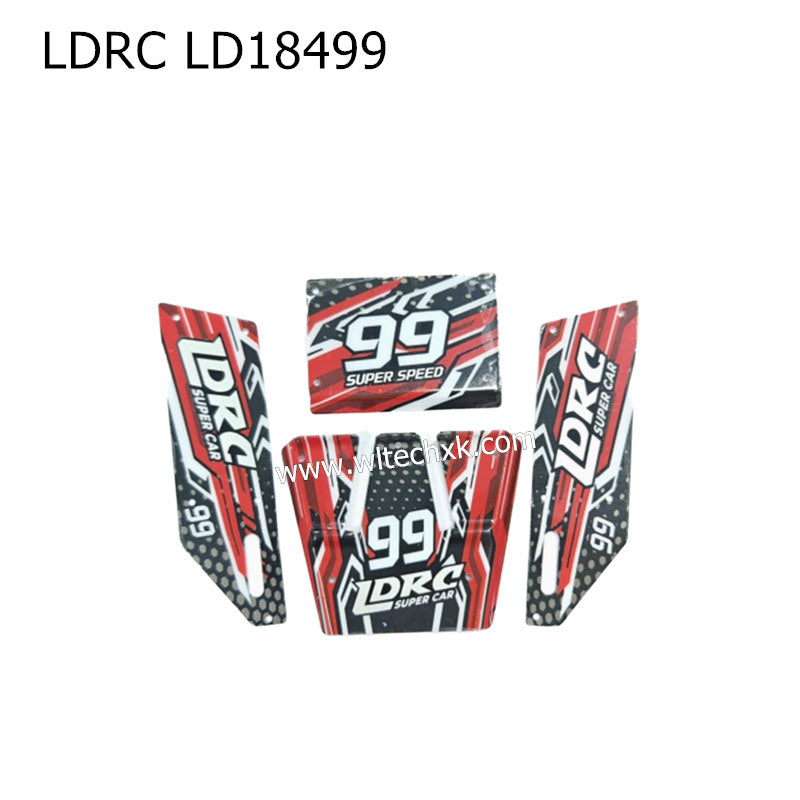 LDRC LD18499 Original Parts Housing red