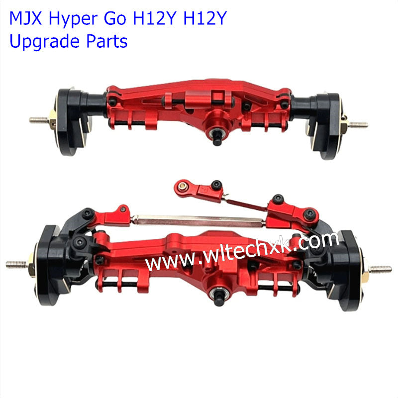MJX Hyper Go H12Y H12Y+ Upgrade Parts Front and Rear Axle Assembly
