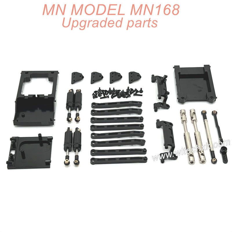 1-MN-Model-MN168-Upgrade-Parts-Metal-Kit-Black