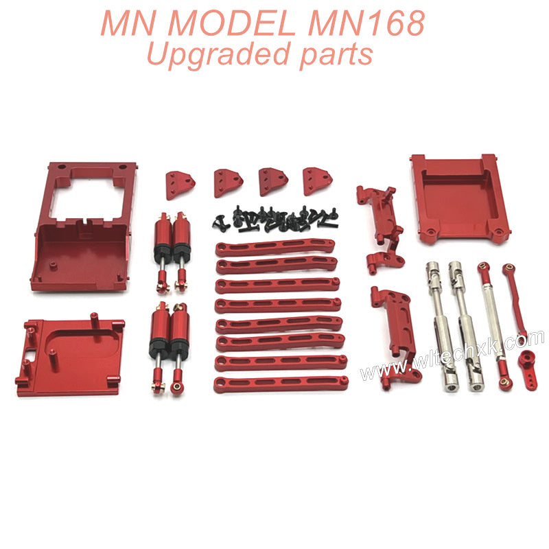 1-MN-Model-MN168-Upgrade-Parts-Metal-Kit-Red
