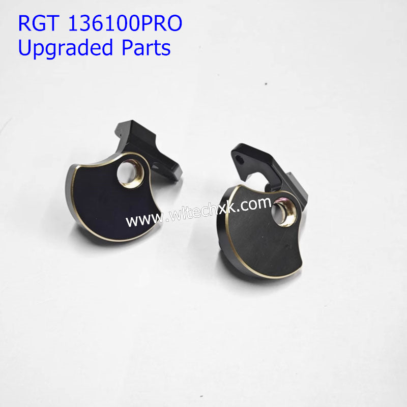 RGT 136100PRO Upgraded Parts Brass Steering Cup Weight 1 Pair