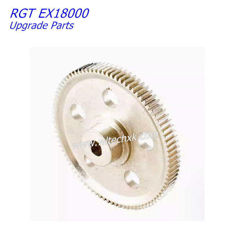 RGT EX18000 Upgrade Parts Gearbox Large Gear Steel Teeth silver