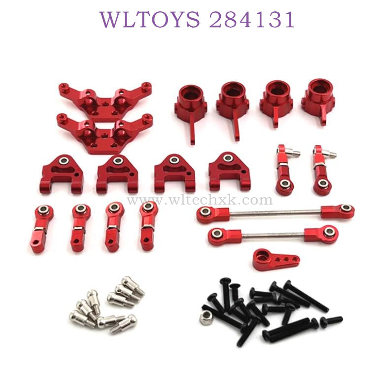 WLTOYS 284131 1/28 RC Car Upgrade Parts List red