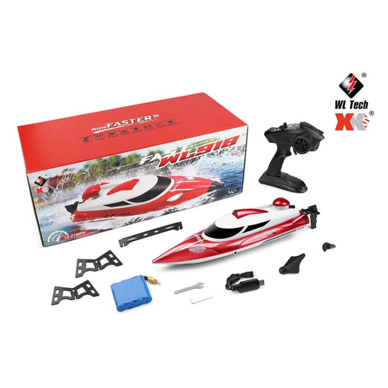 WLTOYS WL918 High-Speed Remote-Controlled Speedboat-1