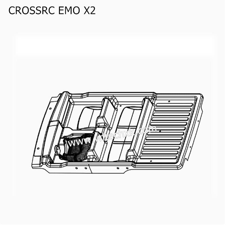 CROSSRC EMO X2 Parts Interior Kit Black 231102 CS-97401186