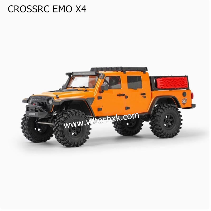 CROSSRC EMO X4 Parts Orange Rear Ahell + Decorative Parts CS-97401283-2