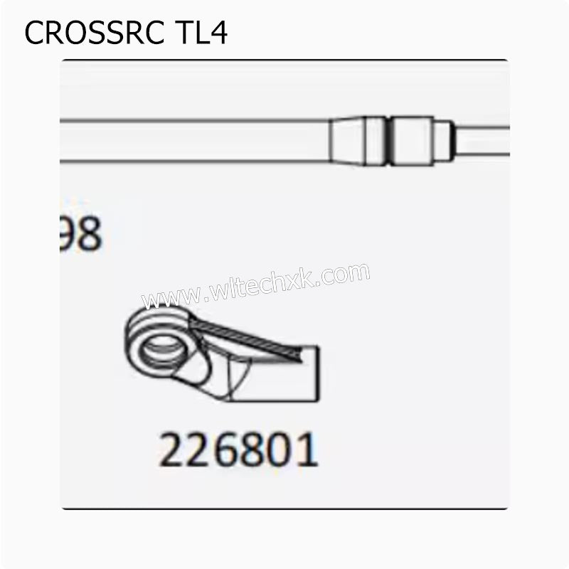 CROSSRC TL4 Parts Steering Tie Rod Assembly CS-97401374