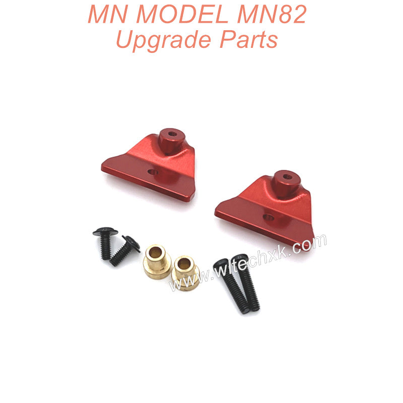 10-MN MODEL MN82 LC79 MN78 RC CAR Upgrade Parts Front Shock Support Frame Red
