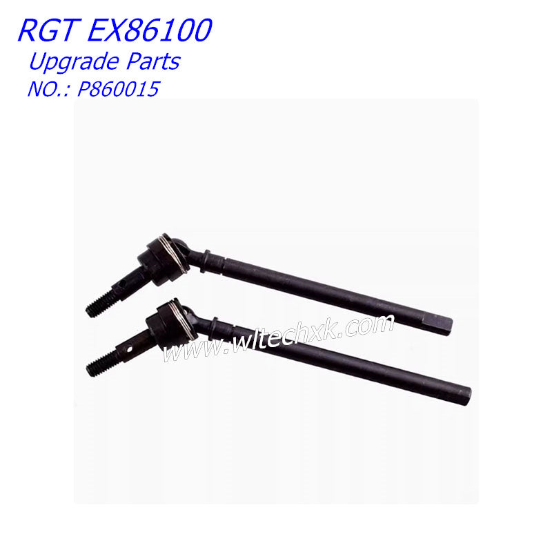 RGT EX86100 Upgrade Parts Universal Transmission Shaft 2Strips P860015 BLACK