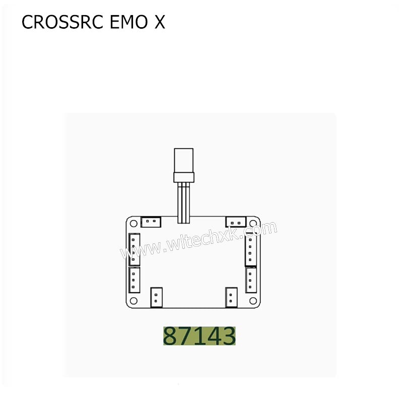 CROSSRC EMO X Parts Light Control Board CS-97401092