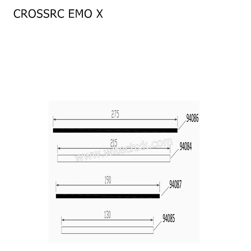 CROSSRC EMO X Parts Differential Wire Control Assembly CS-97401078