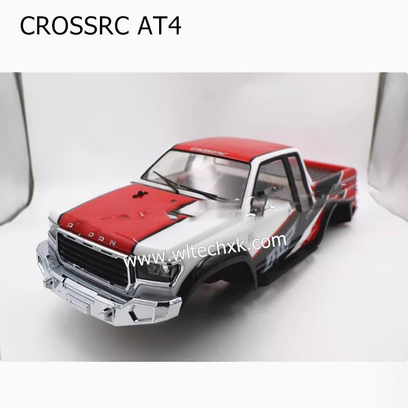 CROSSRC AT4 Parts Transparent Car Shell Kit-4