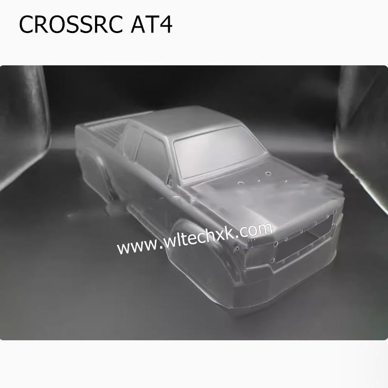 CROSSRC AT4 Parts Transparent Car Shell Kit-1