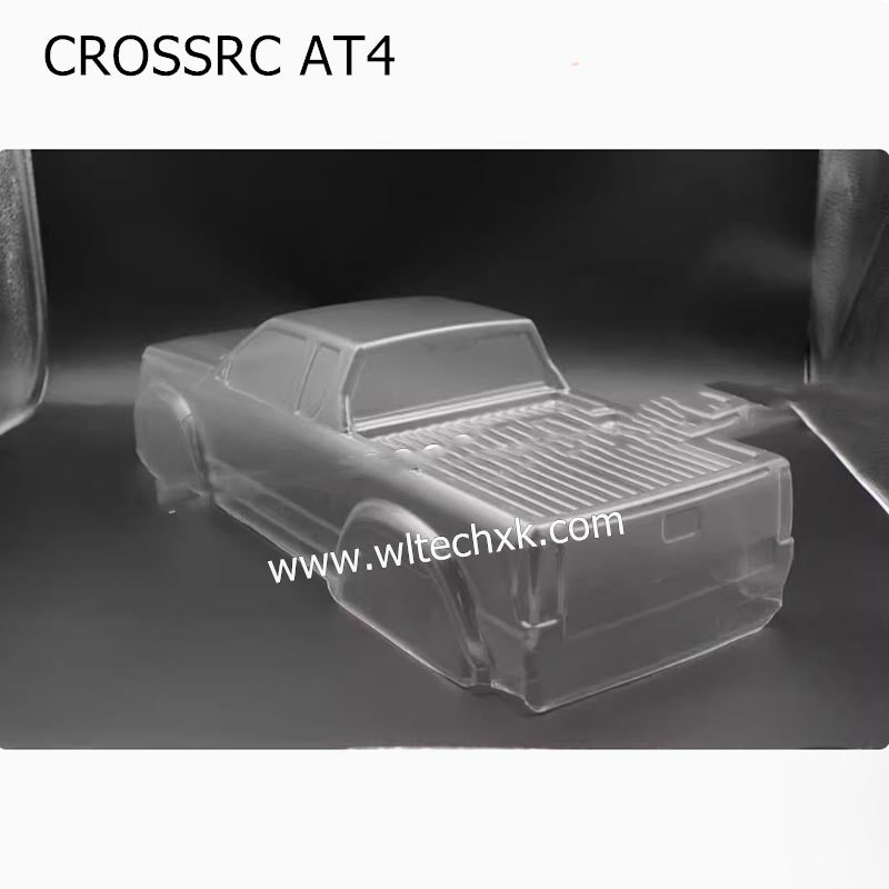 CROSSRC AT4 Parts Transparent Car Shell Kit-3