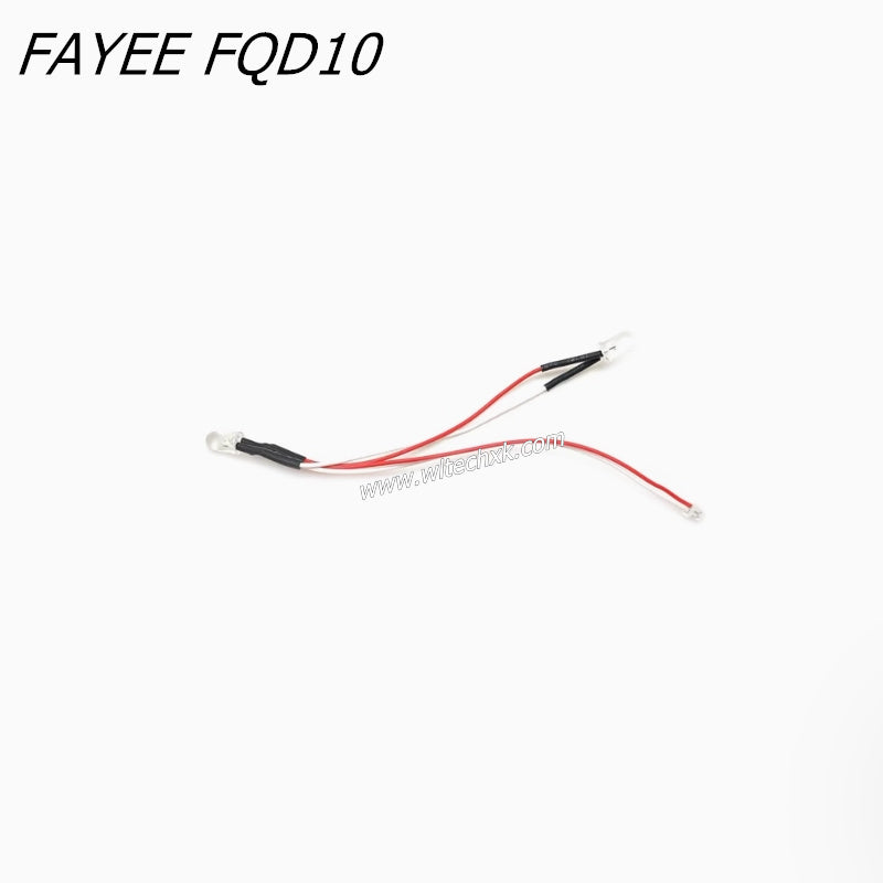 FAYEE FQD10 RC Drift Car Parts 5mm Light Beads Ice Blue Light Line