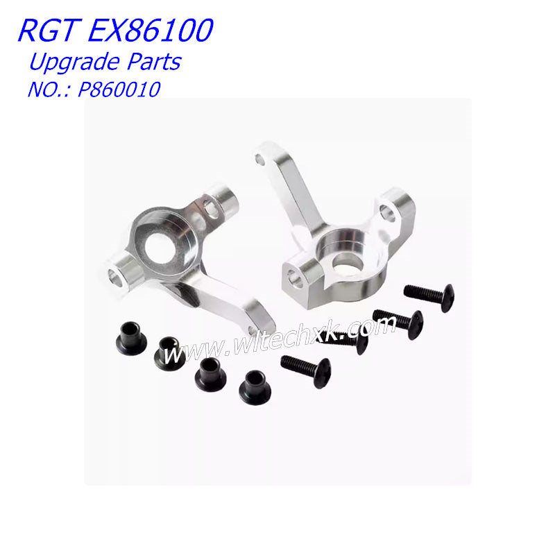RGT EX86100 Upgrade Parts Steering Cup Gray 2Pieces P860010 silver
