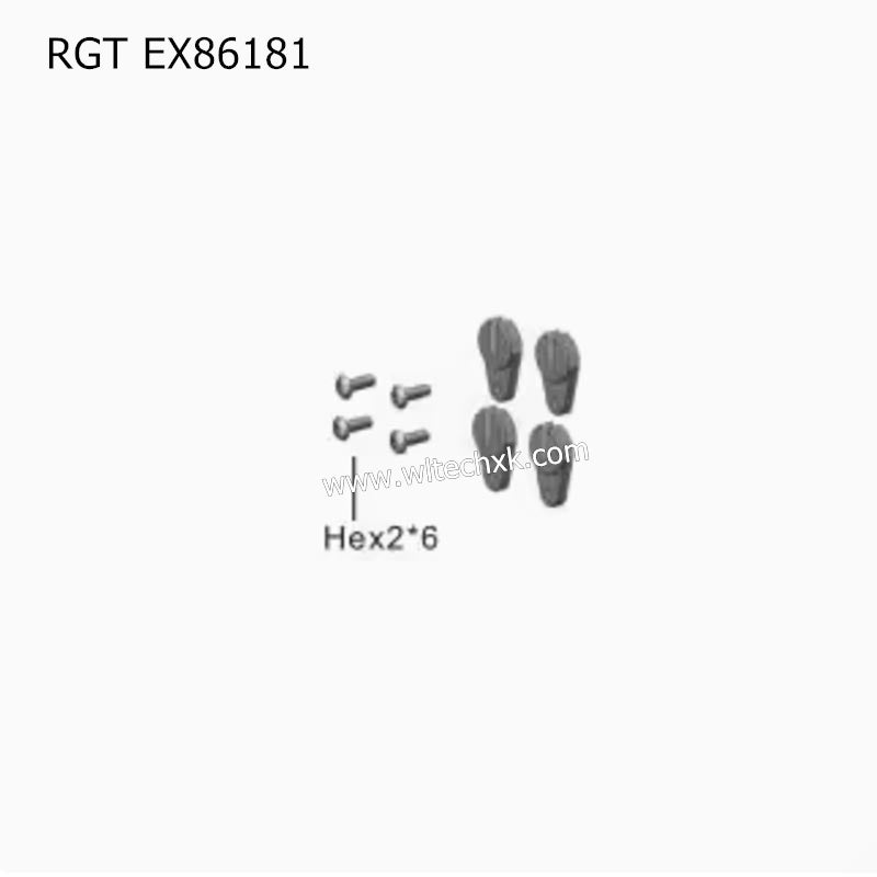 RGT EX86181 Original Parts Bulb Fixing Cover