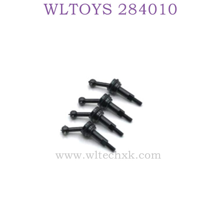 Upgrade parts of WLTOYS 284010 RC Car Metal Bone Dog Shaft black