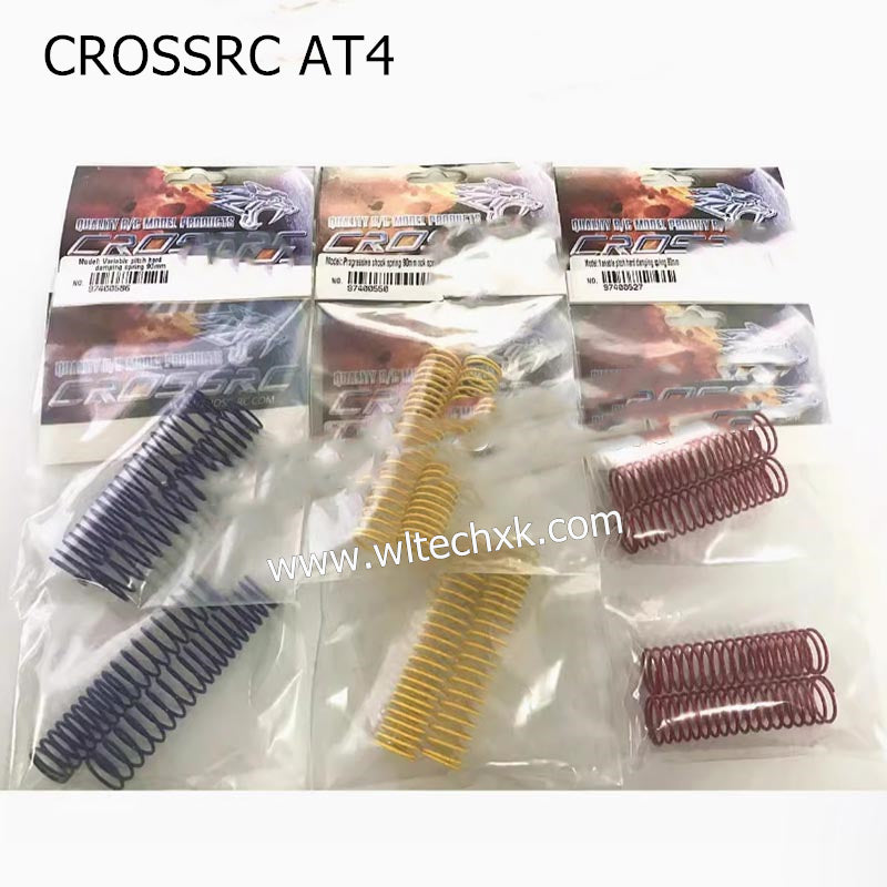 CROSSRC AT4 Parts Variable Pitch Shock Absorber Spring