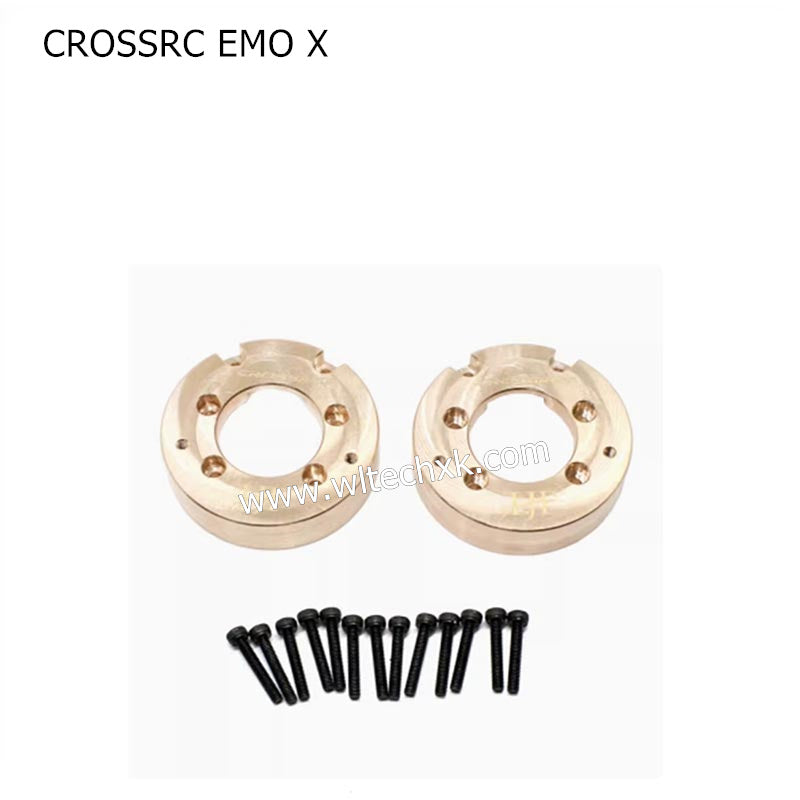 CROSSRC EMO X Parts Brass Counterweights One Pair-1