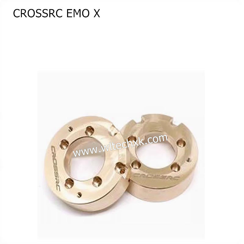 CROSSRC EMO X Parts Brass Counterweights One Pair-2