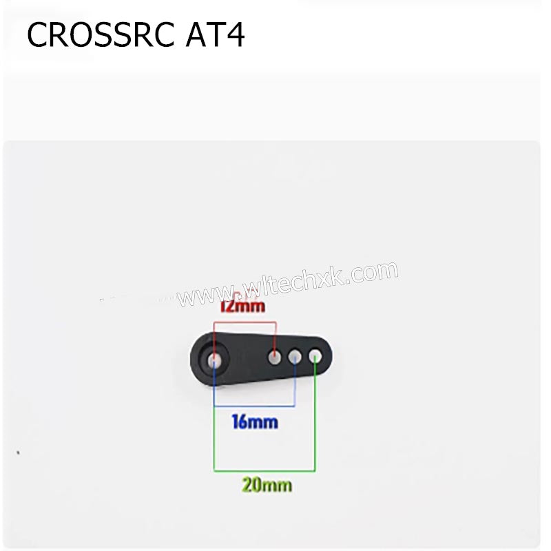 CROSSRC AT4 Parts Metal Servo Arm 97400904-1