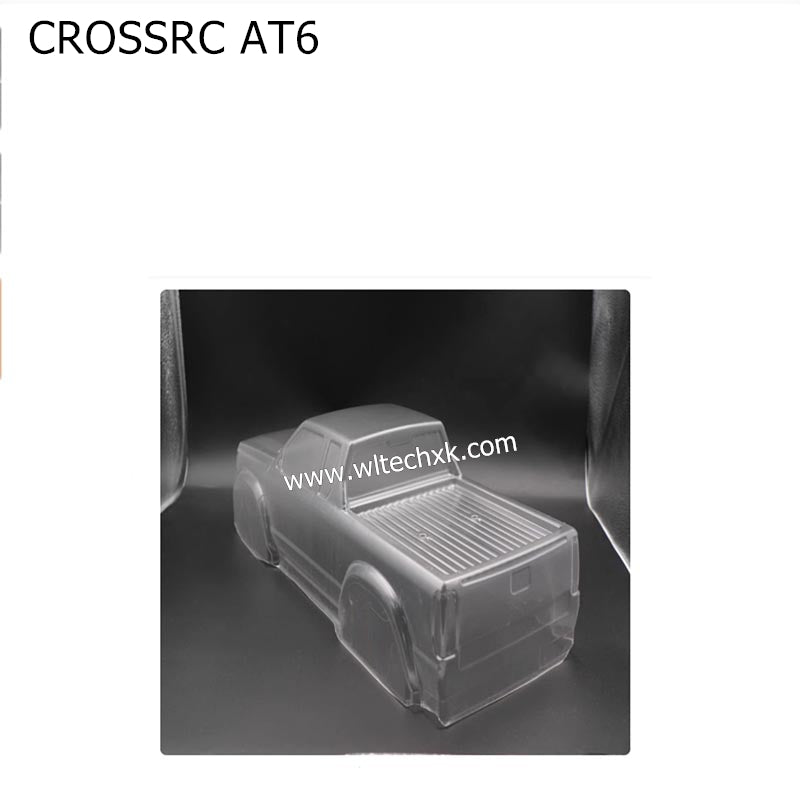 CROSSRC AT6 Parts PC Pickup Transparent Soft Case CS-97400741-2
