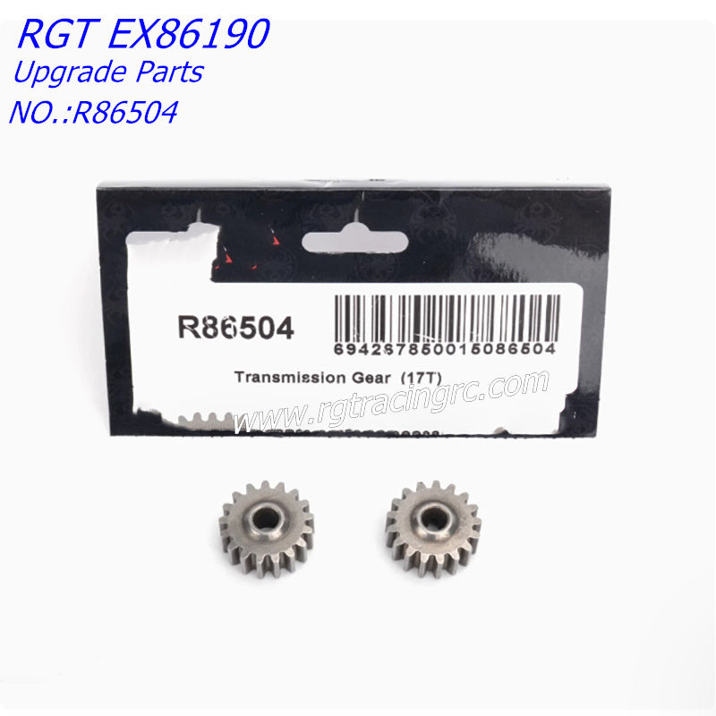 RGT EX86190 Upgrade Parts Gearbox 17T Metal Teeth R86504-2