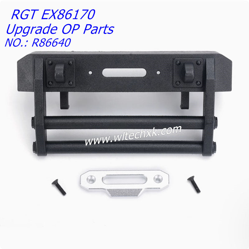 RGT EX86170 Upgrade OP Parts Plastic Front Anti Collision+Winch Seat R86640-1