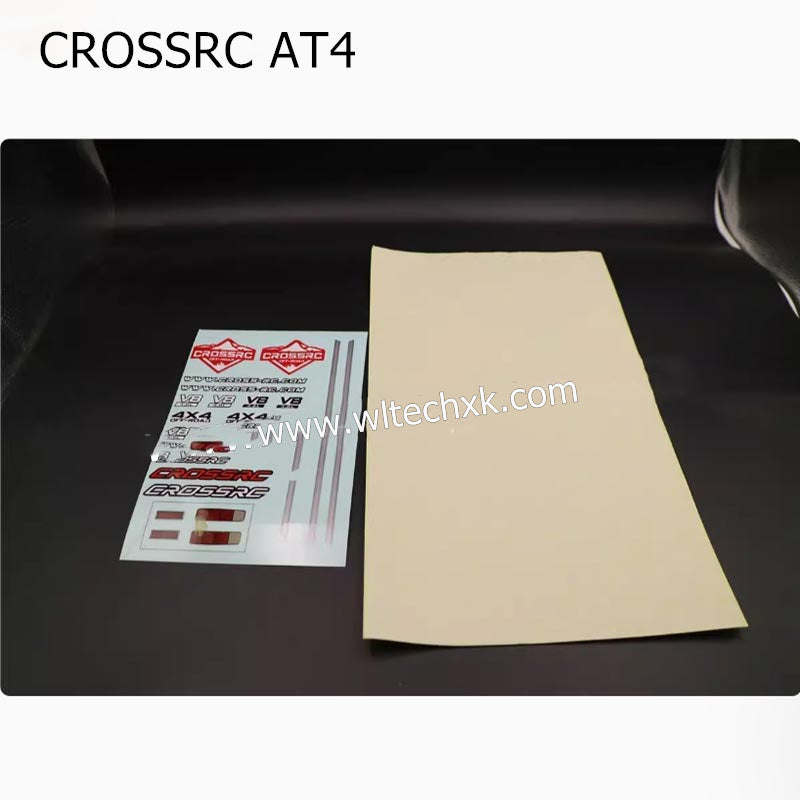 CROSSRC AT4 Parts Soft Shell Climbing Car Transparent Car Shell-4