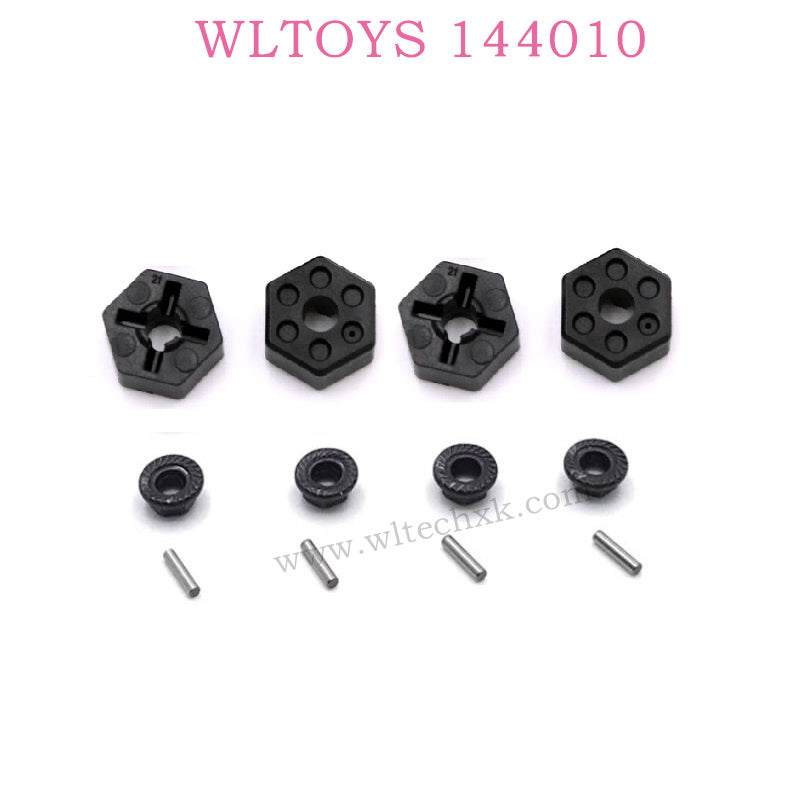 WLTOYS 144010 RC Car Original Parts 1266 Hex Nut