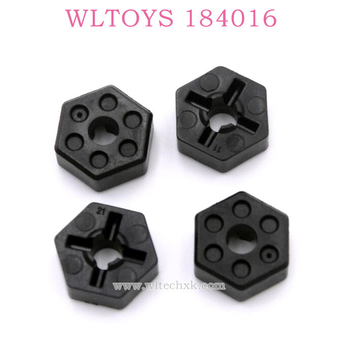 WLTOYS 184016 1/18 RC Car Original parts 1266 Hex Nut