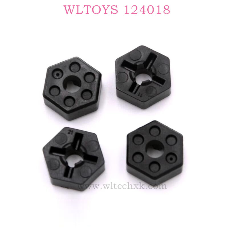 WLTOYS 124018 RC Car Original parts 1266 Hex Nut