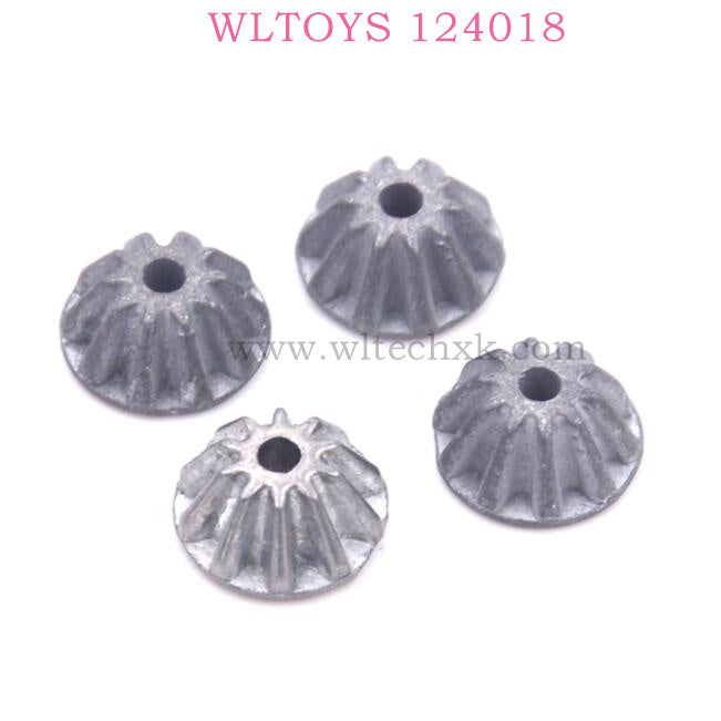 WLTOYS 124018 RC Car Original parts 1271 10T Differential Small Bevel Gear