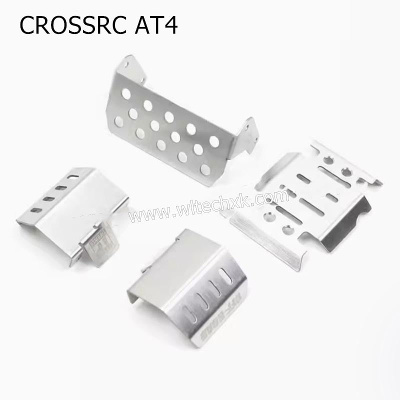 CROSSRC AT4 Parts Chassis Armor Metal Armor Anti Scratch Guard Plate-1