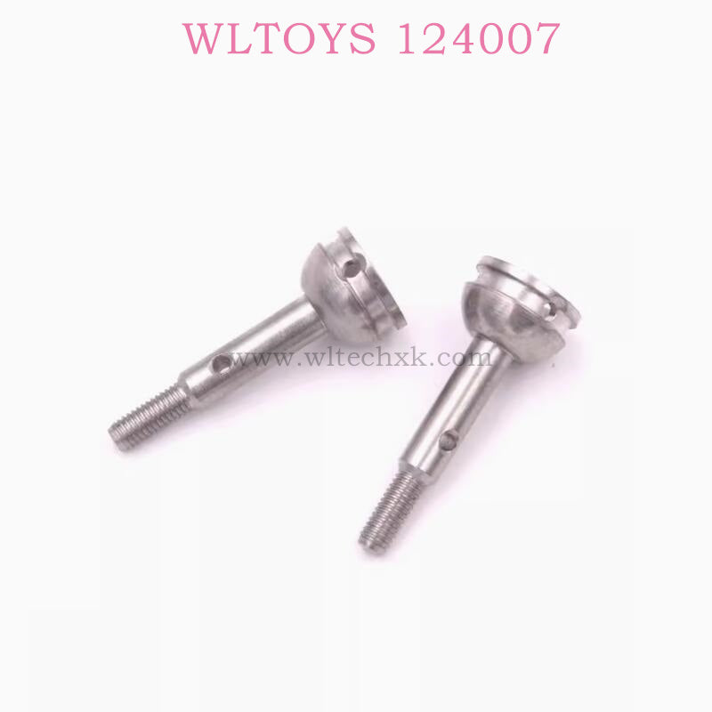 WLTOYS 124007 RC Car Original parts 1284 Front Wheel Axle