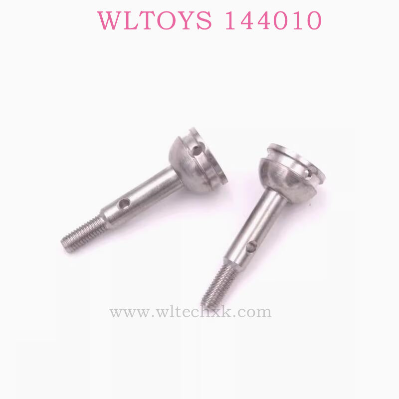 Original WLTOYS 144010 RC Car Parts 1284 Front Wheel Axle