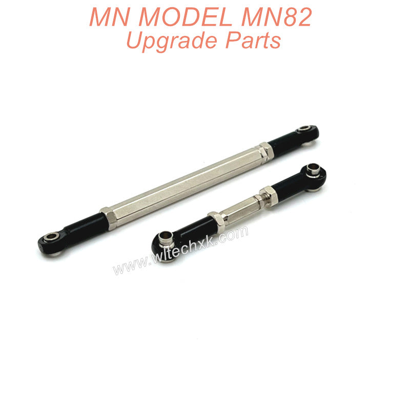 13-MN MODEL MN82 LC79 MN78 RC CAR Upgrade Parts Connect Rods Black