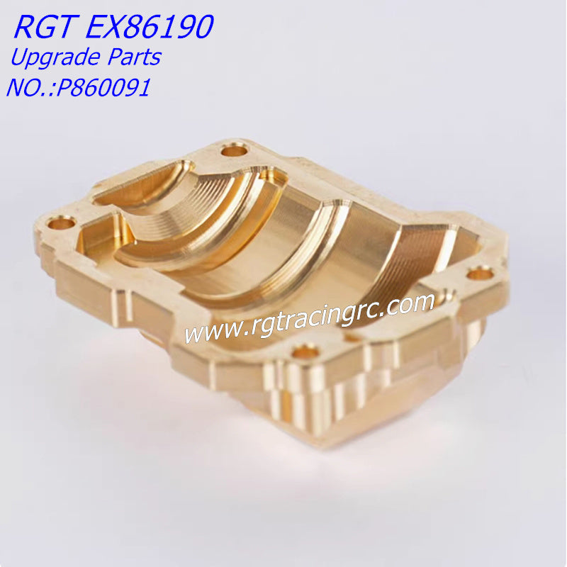 RGT EX86190 Upgrade Parts Brass Front Axle Box Cover P860091 -1