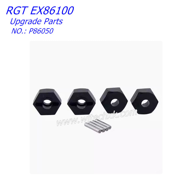 RGT EX86100 Upgrade Parts Coupler 4pcs R86050 black